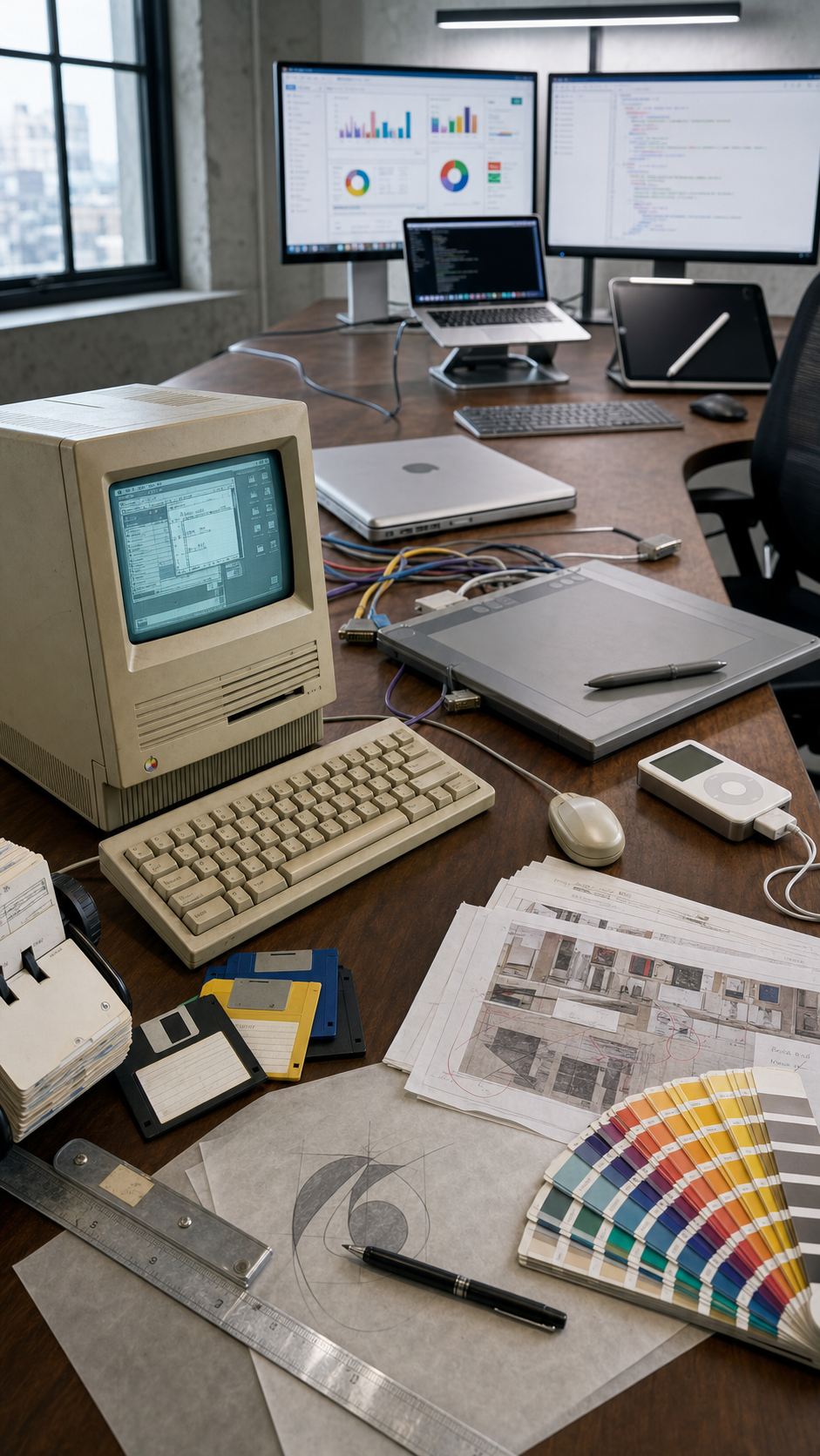 Studio RIGATO, dallo storico Mac degli anni '90 al setup di sviluppo attuale
